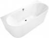 Villeroy & Boch Oberon 2.0 Duo Wanna przyścienna 180x80 cm biała UBQ180OBR9CD00V01